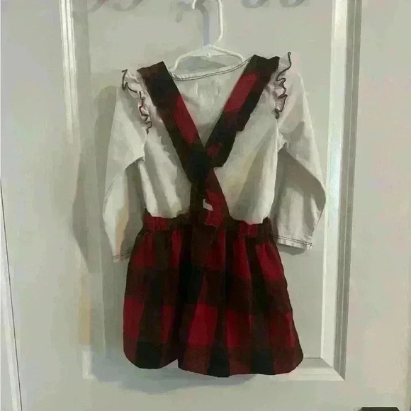 Disney x Pippa & Julie 2 piece holiday plaid outfit - Picture 5 of 6